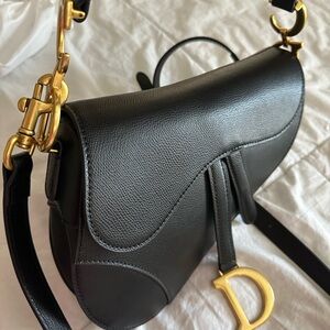 Dior Saddle Leather Bag